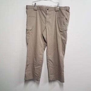5.11 Tactical Stryke Pants Khaki Mens 46 Ripstop Tan Cargo Pant 74369L